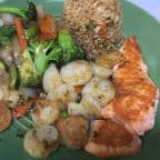 Best Salmon & Scallop Teriyaki Combo in Oak Creek, WI
