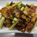 Best Crisp Salmon Skin Salad in Oak Creek, WI